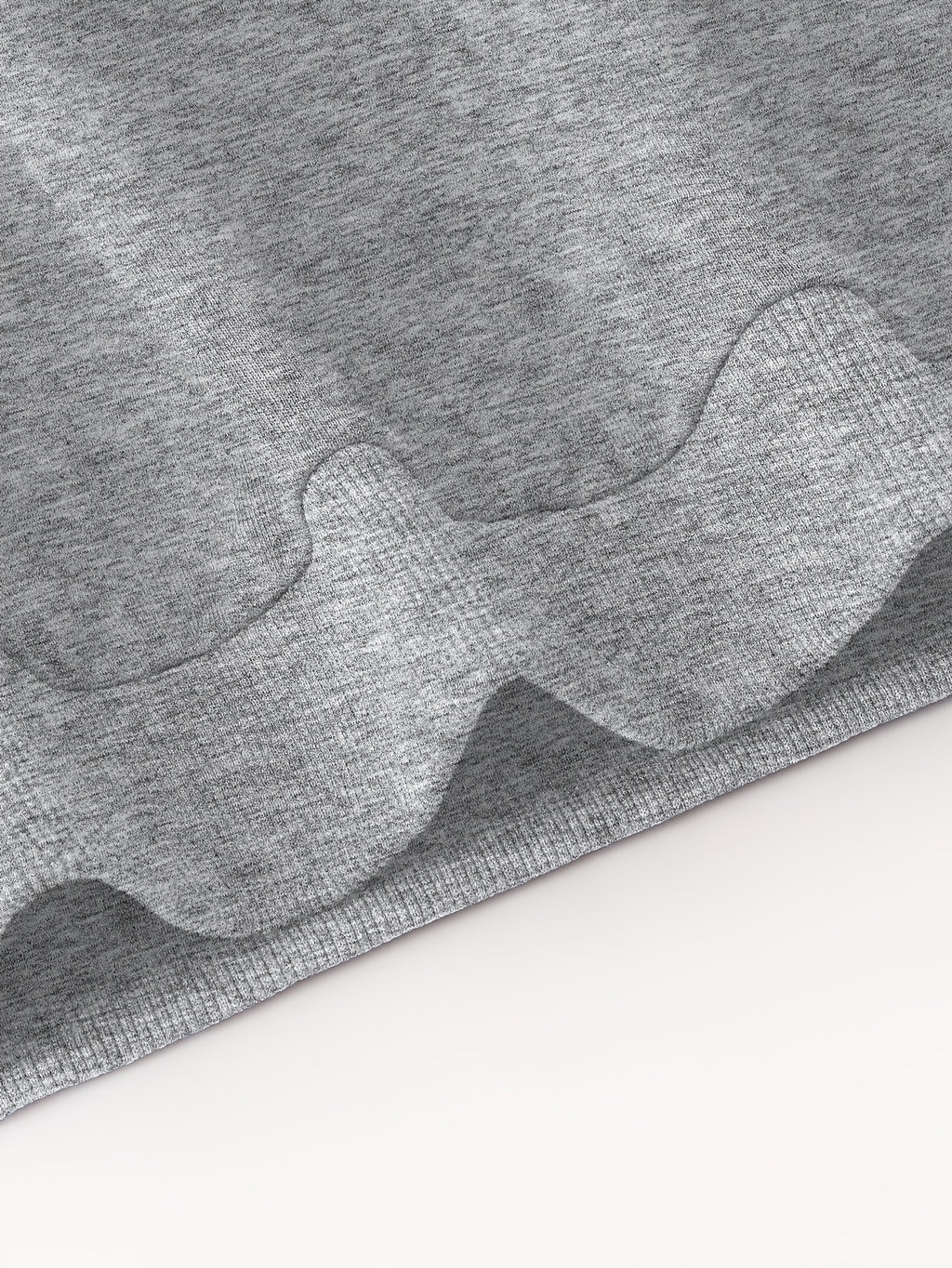 Pull grande taille, col rond, toucher naturel, chaleur d'hiver, vu de dos