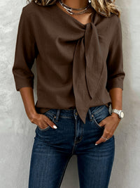 Top grande taille, coupe oversize, toucher naturel