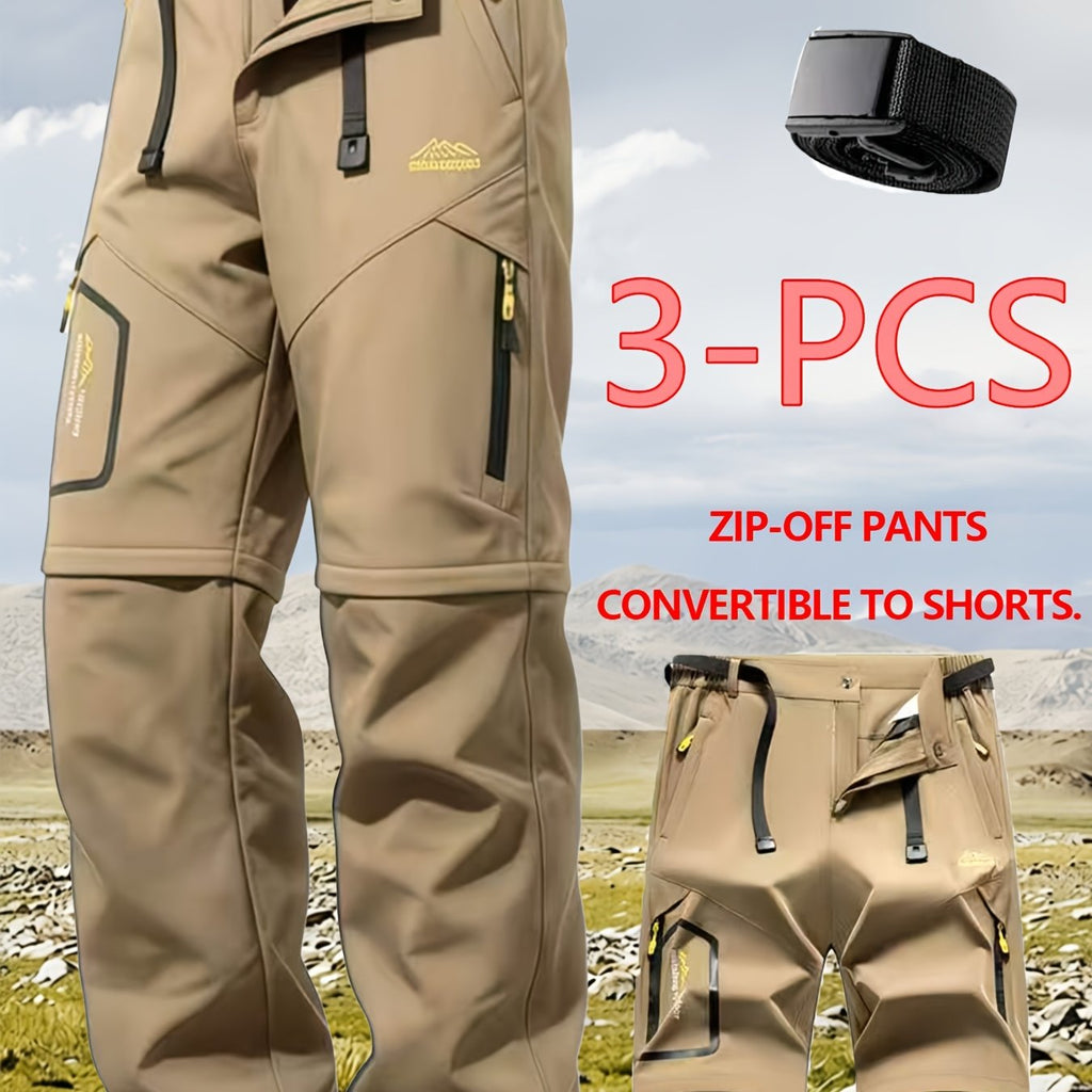 Pantalon grande taille, poches pratiques, tissu léger — composition : 100% Polyester