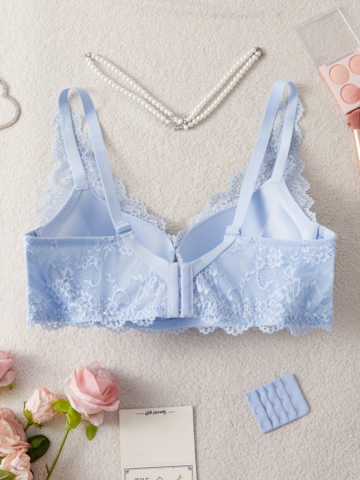 Soutien-gorge grande taille — Dentelle festonnée six coloris
