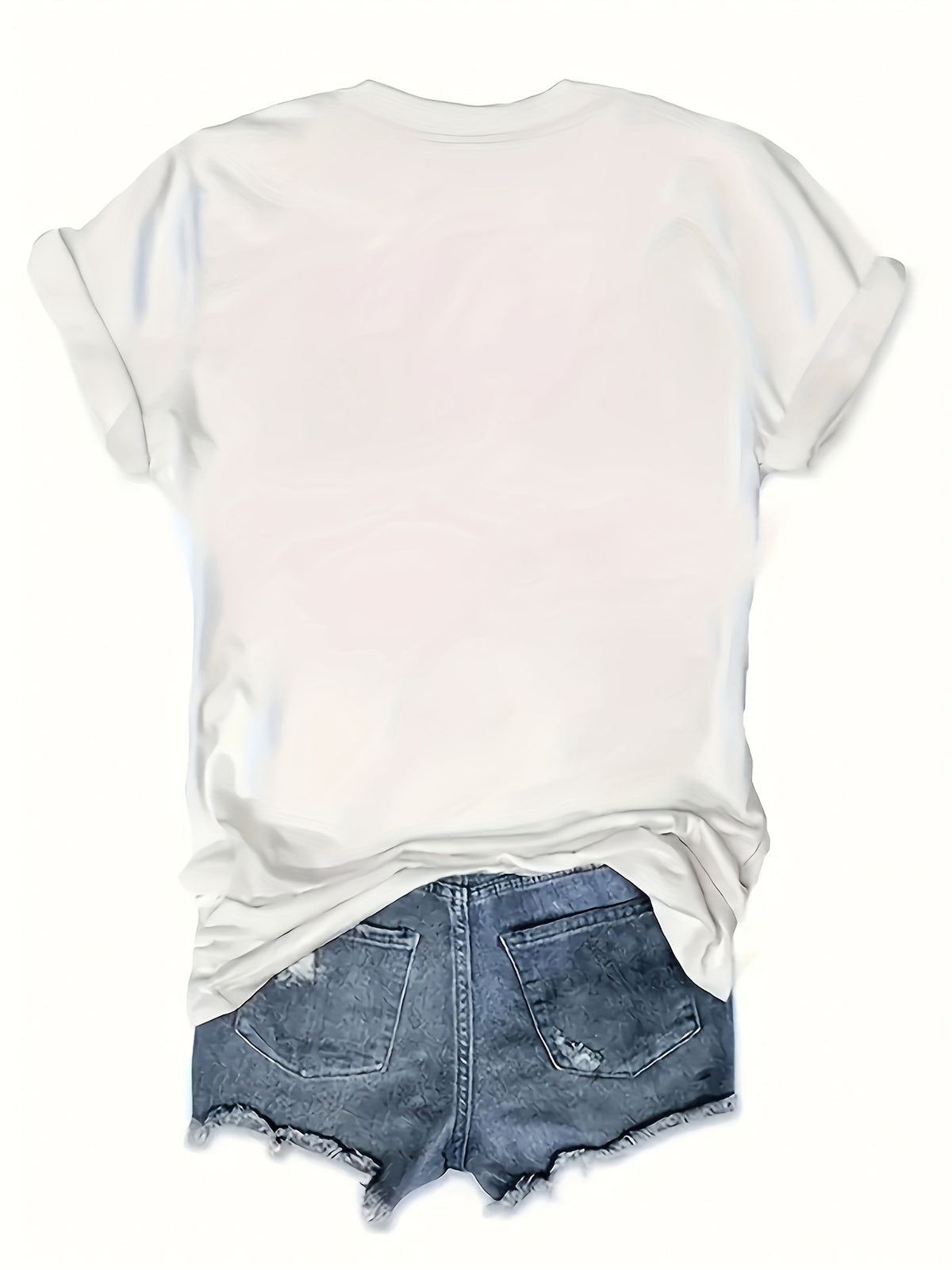 T-shirt grande taille à imprimé fleuri, manches courtes, imprimé floral, détail du col