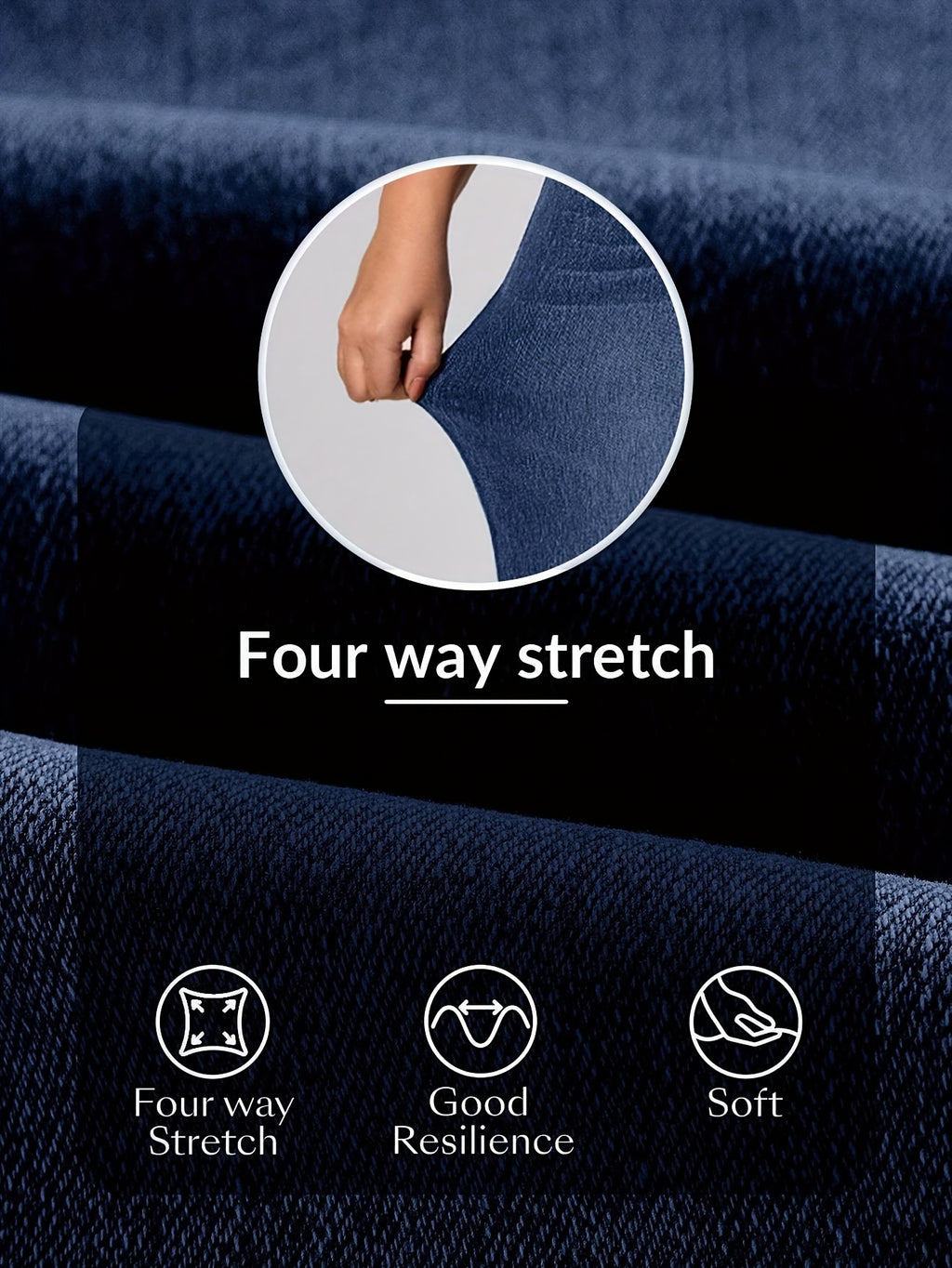 Pantalon grande taille, coupe droite, poches pratiques, toucher naturel, porté de face