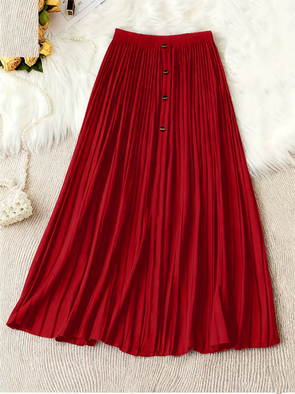 Robe grande taille, coupe longue, mise en situation