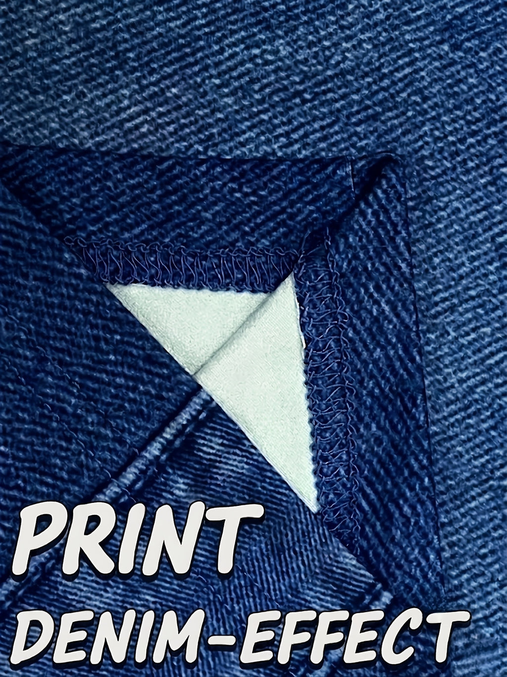 Legging imprimé grande taille — Lot de deux, effet denim