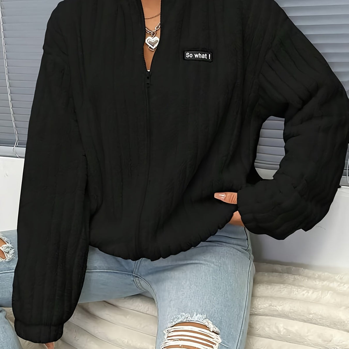Veste grande taille, doublure — composition : 100% Polyester