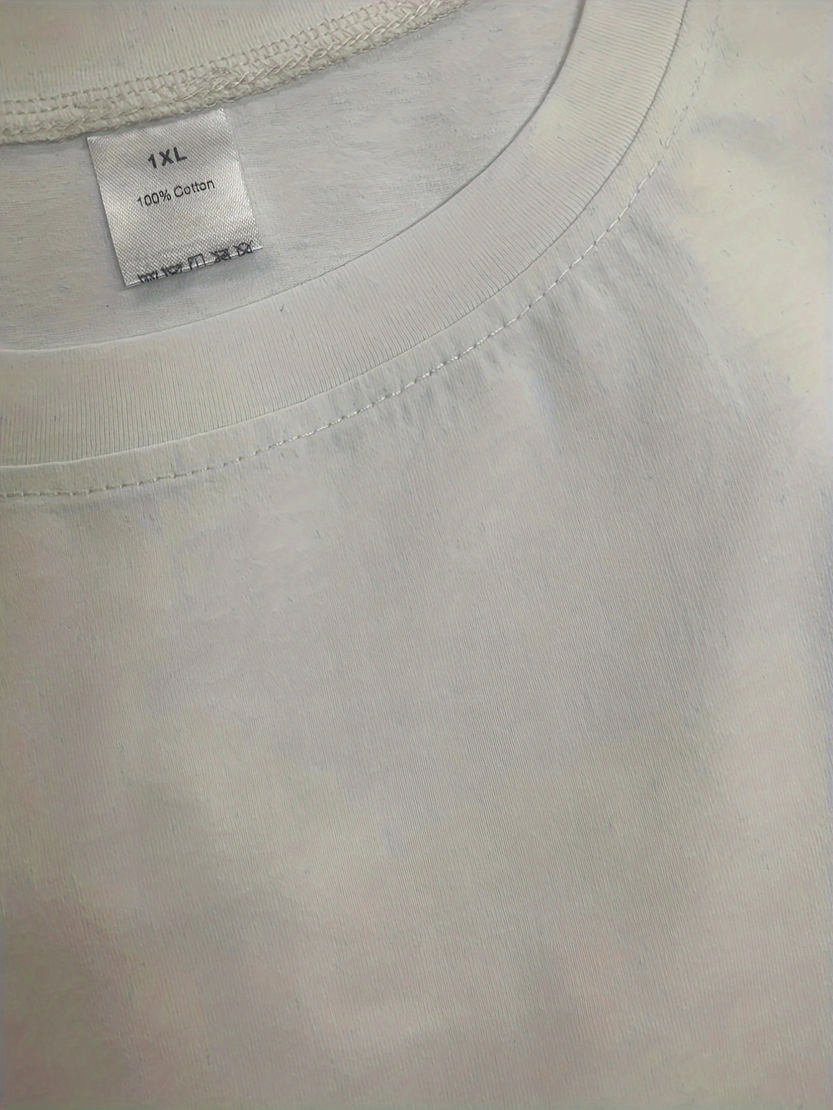 T-shirt grande taille à imprimé fleuri, manches courtes, toucher naturel, tissu opaque