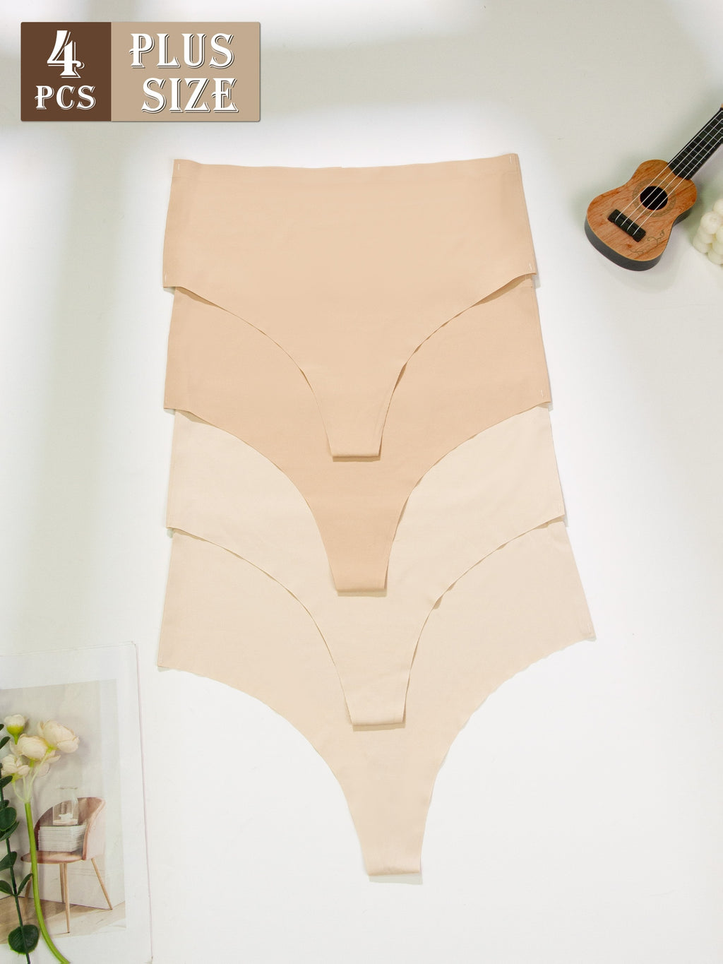 Culotte grande taille, ligne affirmée, détail du col