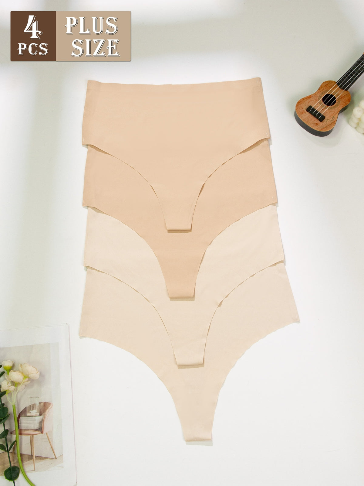 Culotte grande taille, ligne affirmée, détail du col