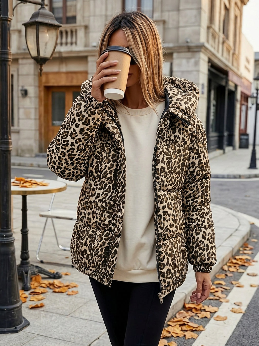Veste grande taille, tissu opaque