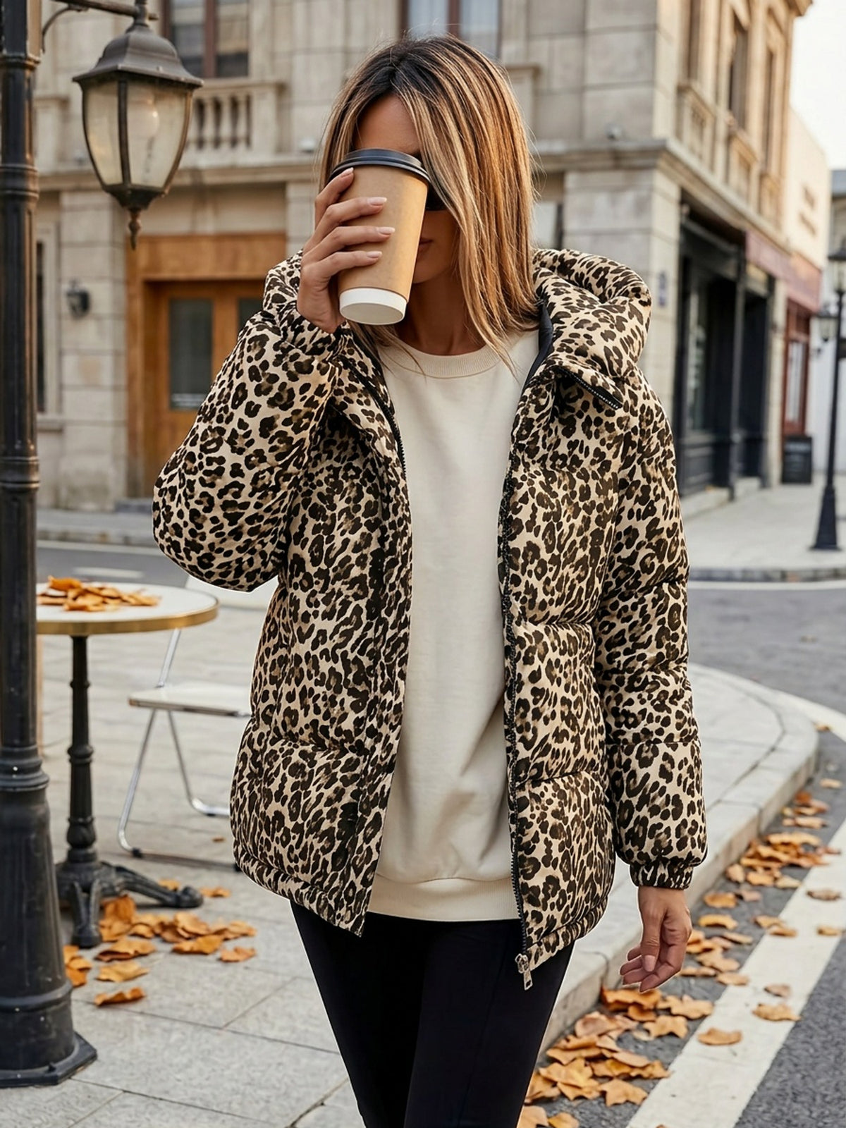 Veste grande taille, tissu opaque