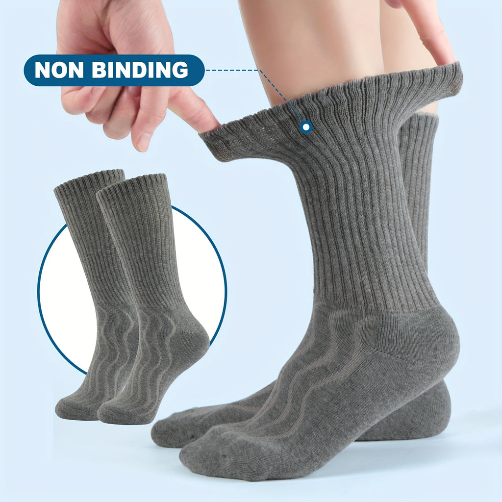 Chaussettes grande taille, toucher naturel, mise en situation