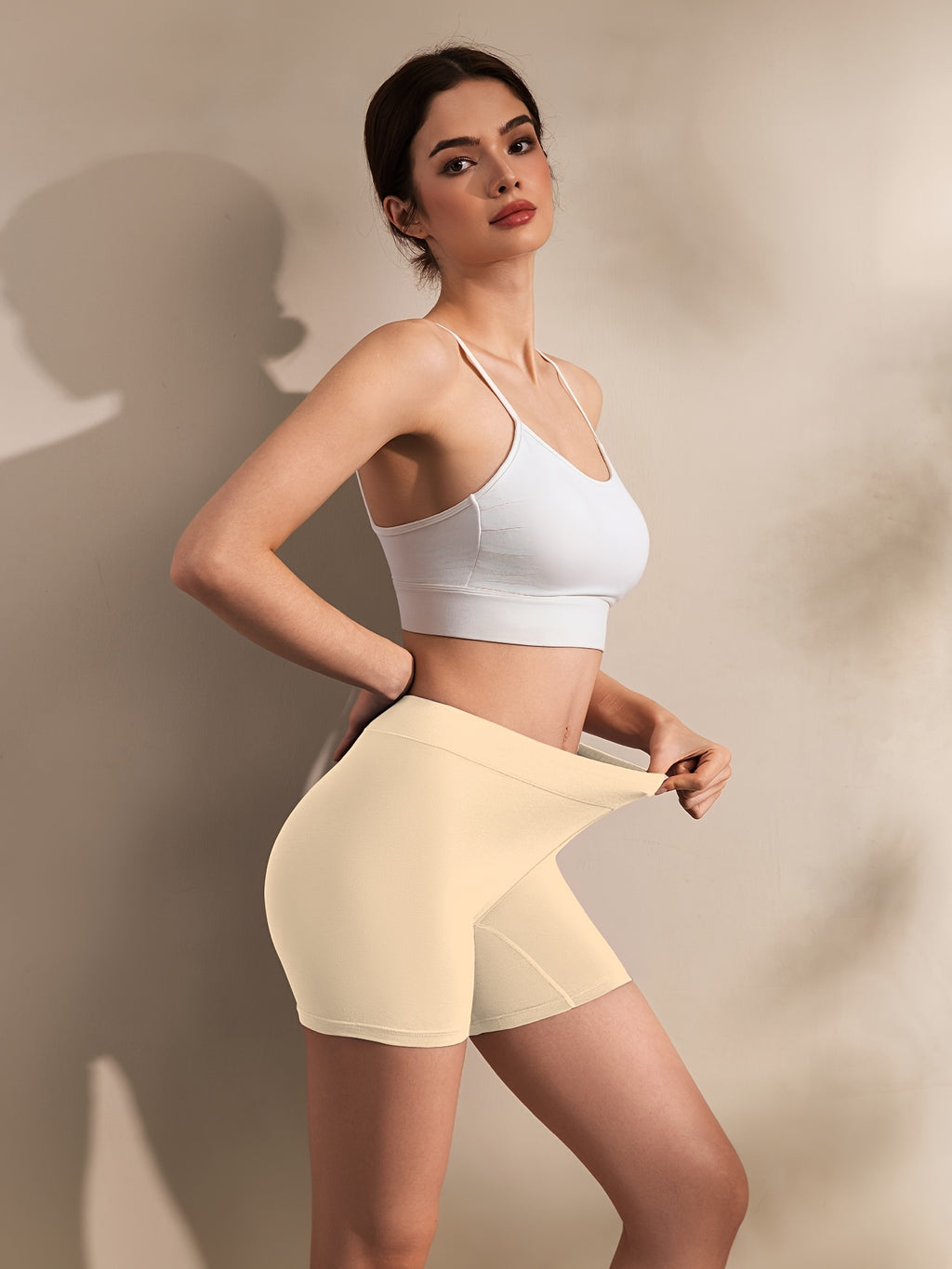 Culotte grande taille, tombé fluide, visuel produit