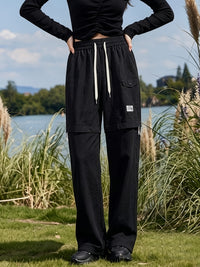 Pantalon convertible grande taille — Jambes zippées d'été