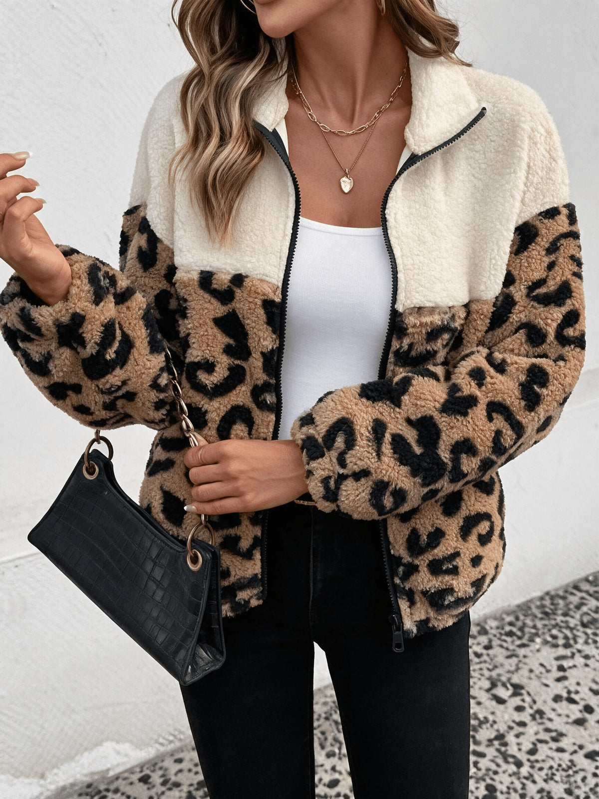 Doudoune grande taille en laine — composition : 100% Polyester Image