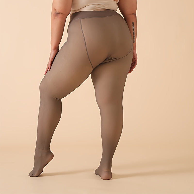 Collant grande taille — Forte élasticité, vue de profil