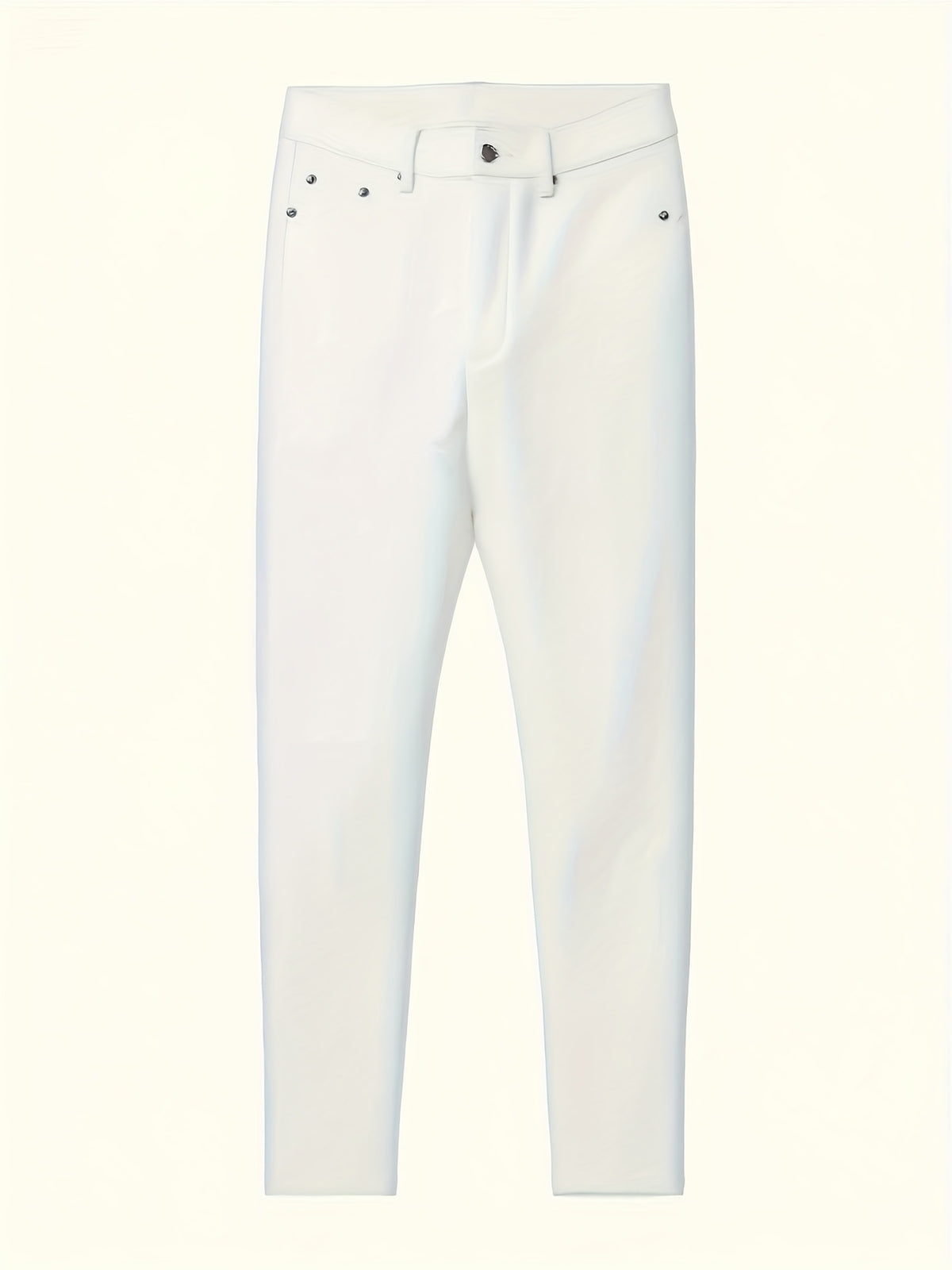 Jean grande taille, coupe oversize, délavage doux, tenue franche, porté de face