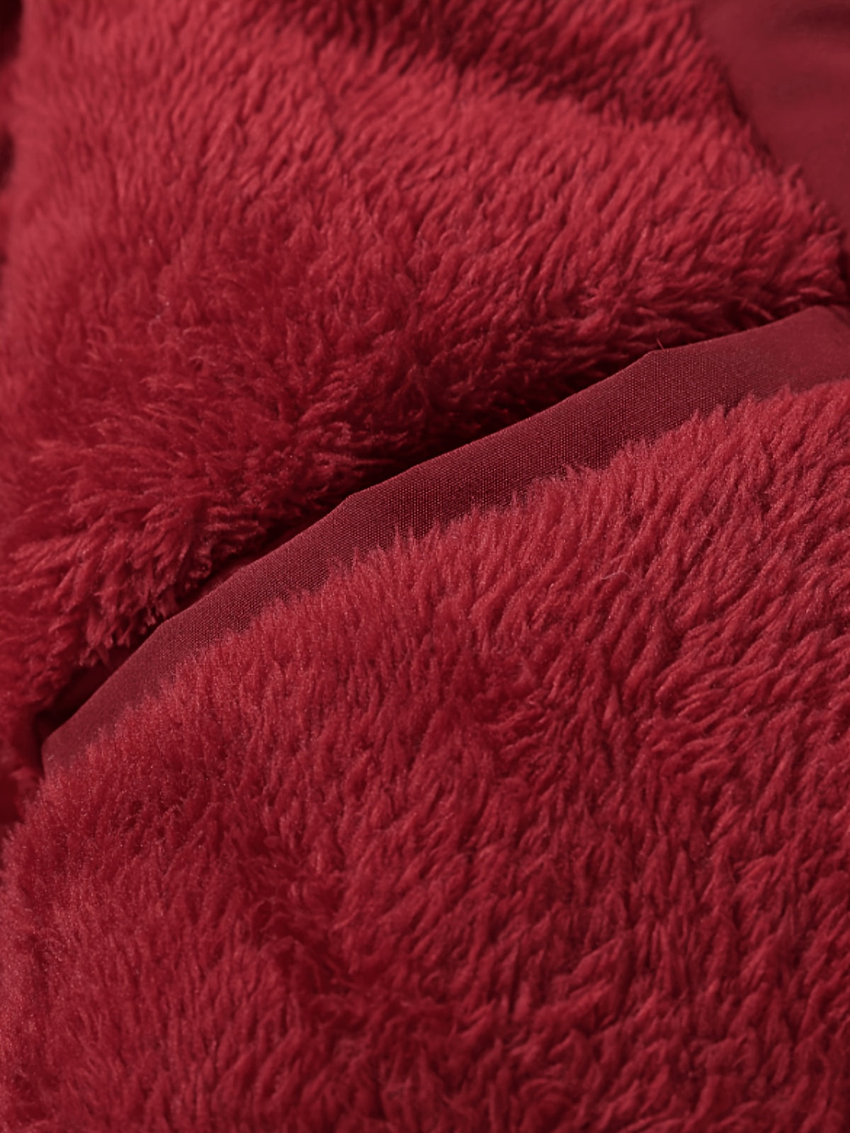 Veste grande taille, coupe oversize, longueur midi, cordon de serrage, détail du tissu