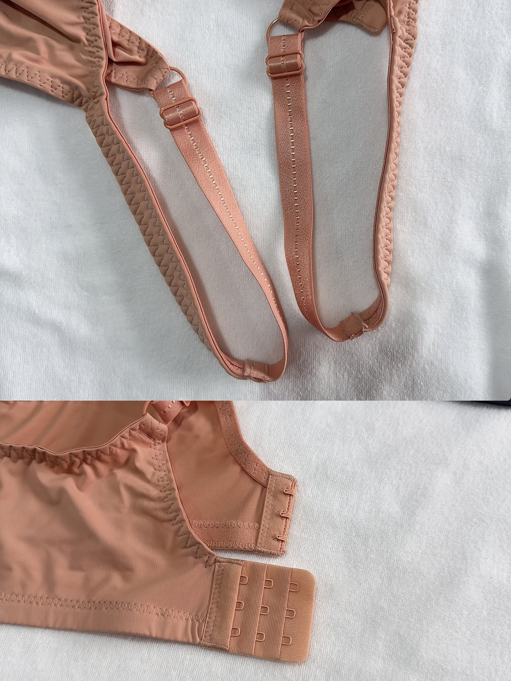 Soutien-gorge grande taille — Deux tissus et zéro relief