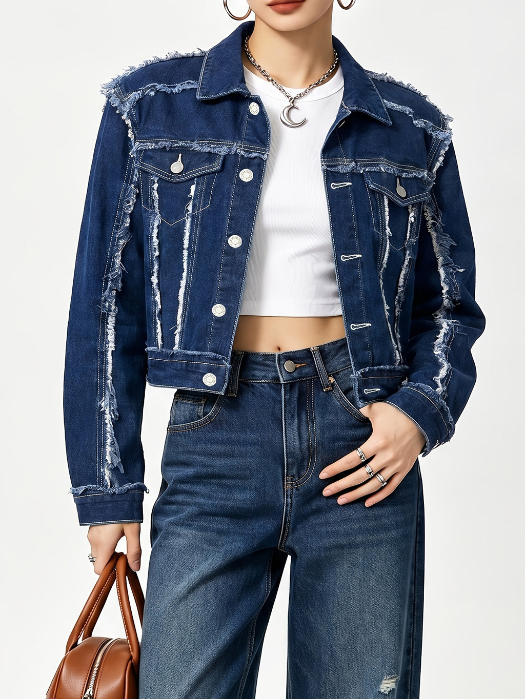 Veste grande taille, coupe oversize, manches longues, tenue franche