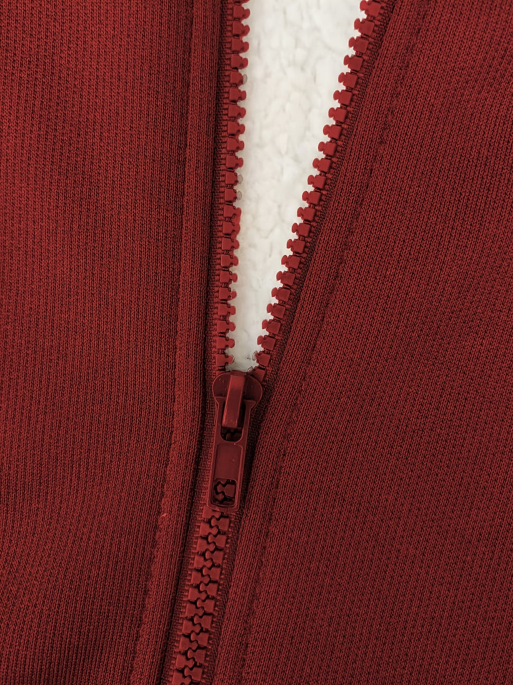Veste grande taille, fermeture zippée, capuche, chaleur d'hiver, visuel produit