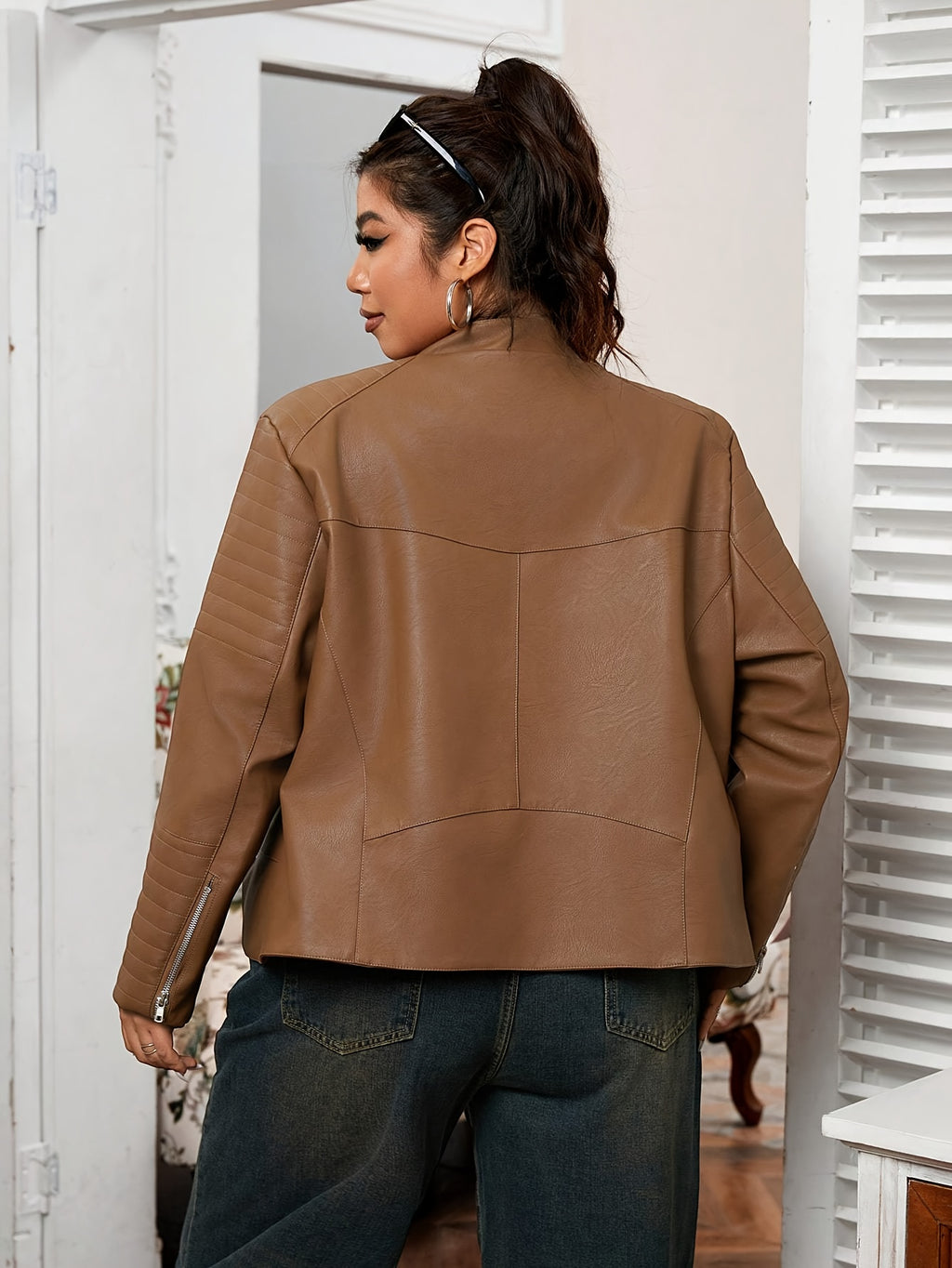 Veste grande taille, visuel produit