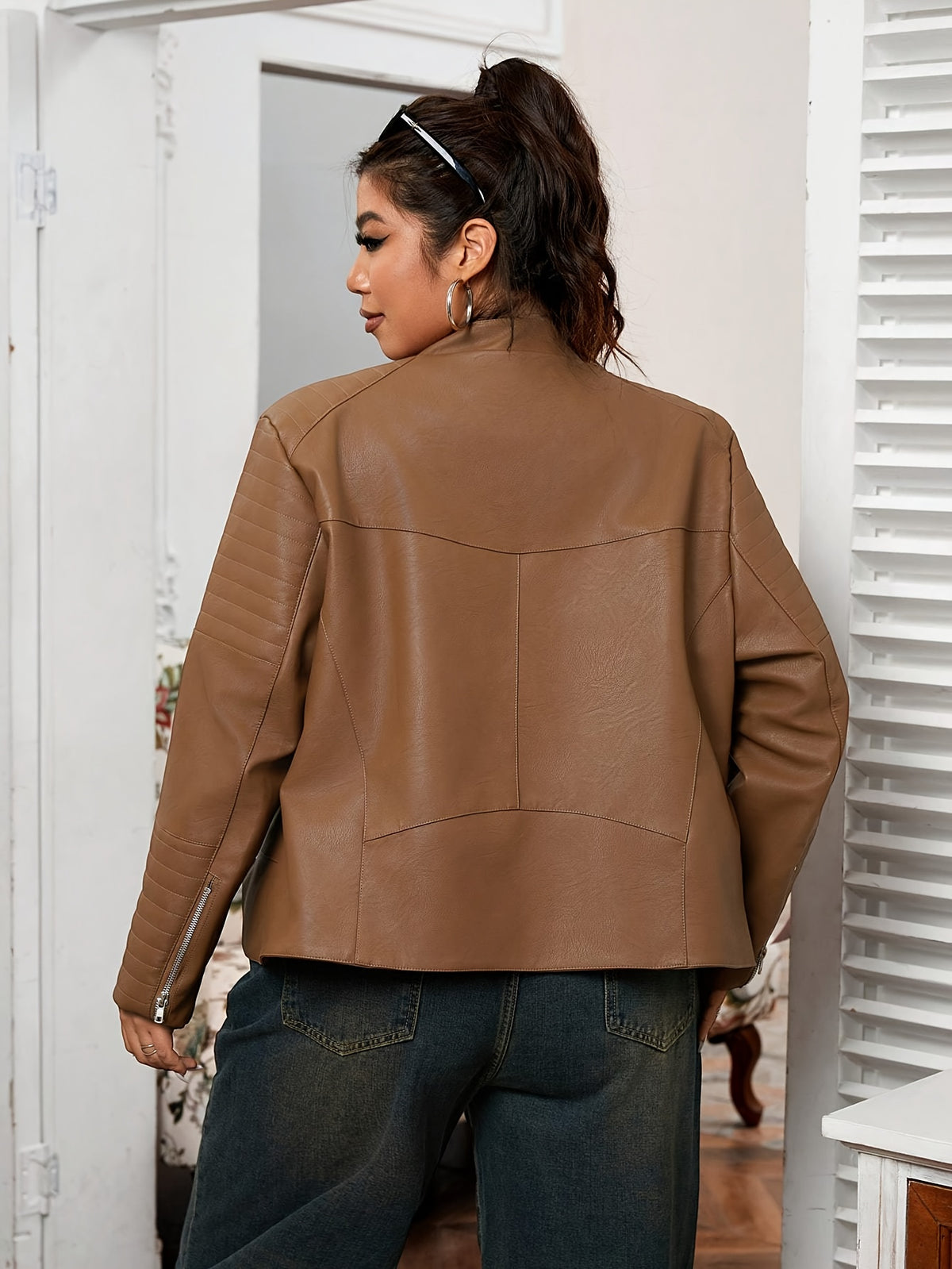 Veste grande taille, visuel produit