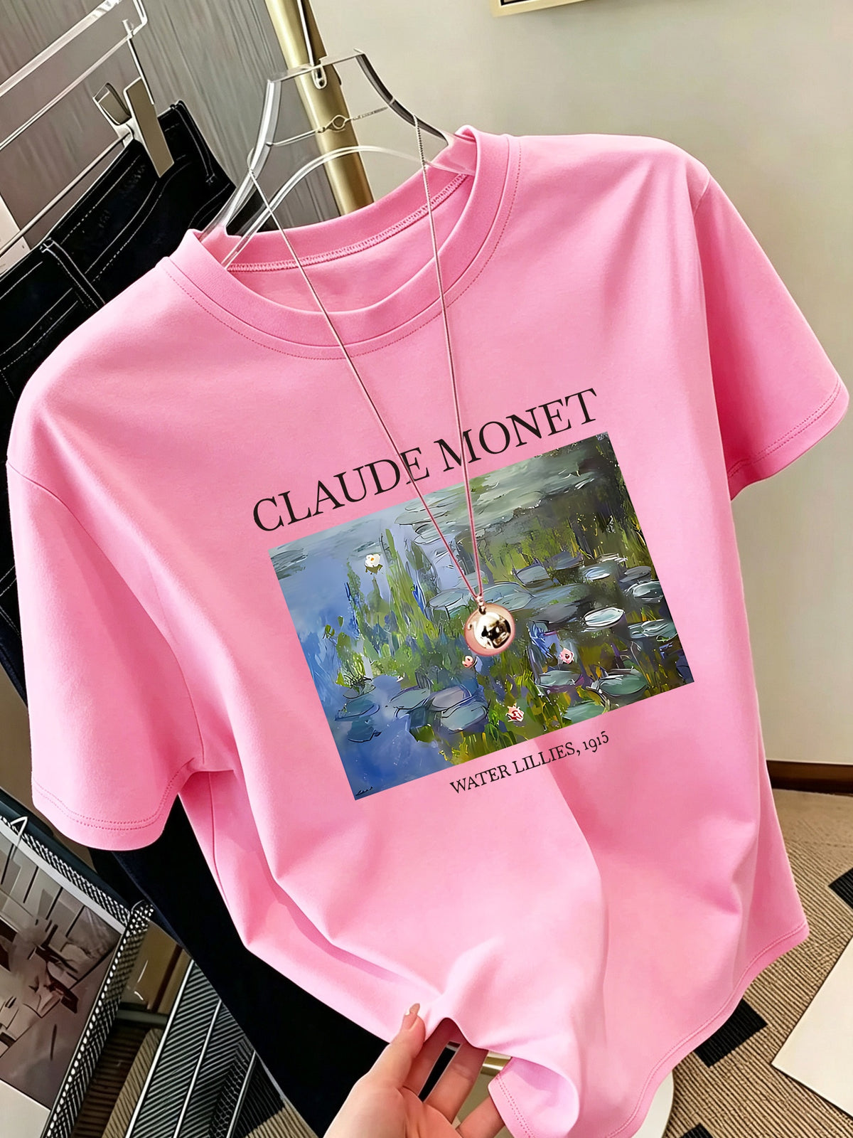 T-shirt grande taille, manches courtes, toutes saisons Image