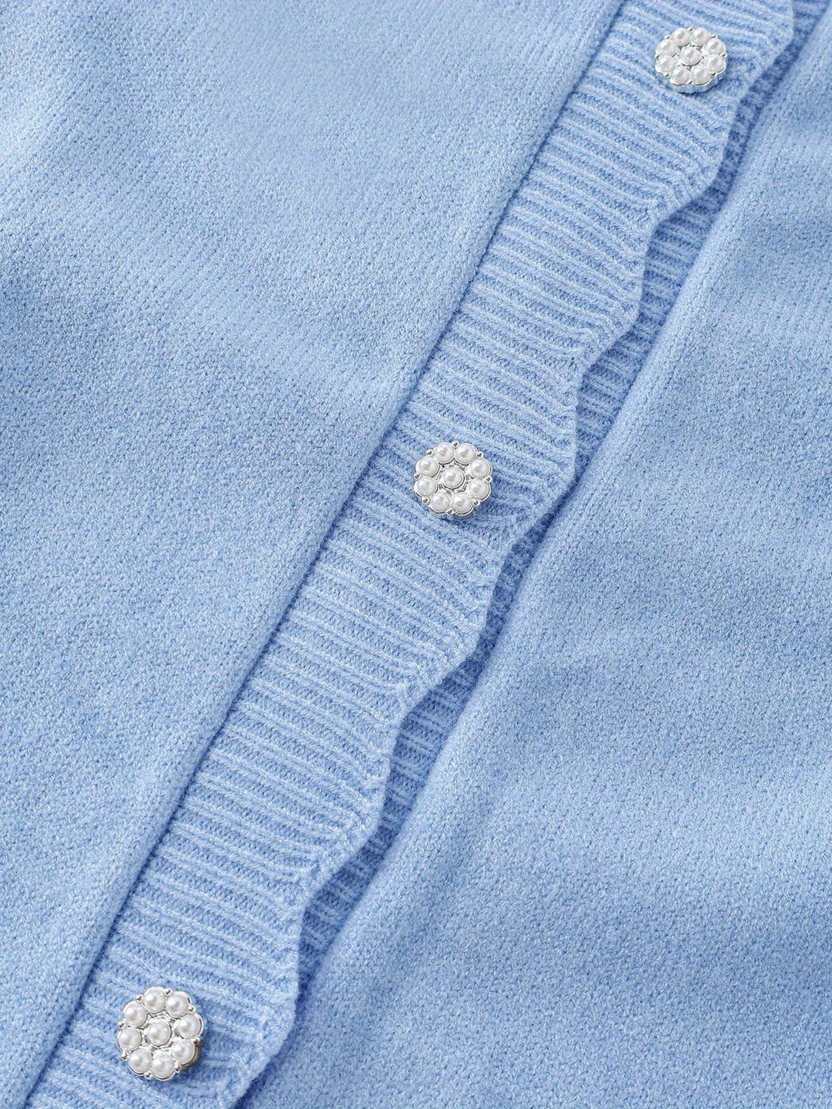 Gilet grande taille, volants, tombé fluide, chaleur d'hiver, autre coloris