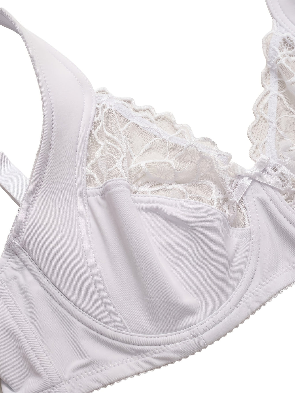 Soutien-gorge grande taille — Ailes hautes et haut ajouré