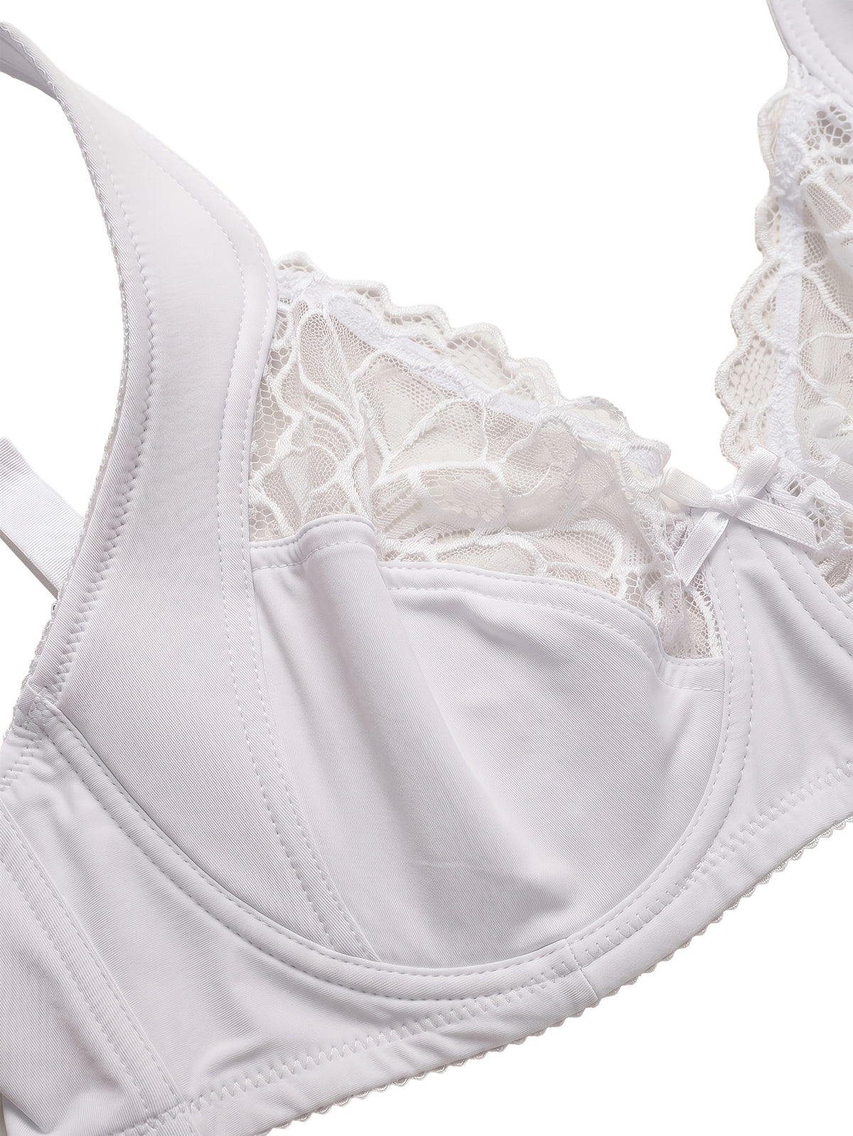 Soutien-gorge grande taille — Ailes hautes et haut ajouré