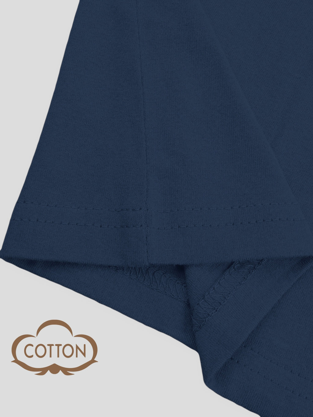 T-shirt grande taille, col rond, manches longues, toucher naturel, autre coloris