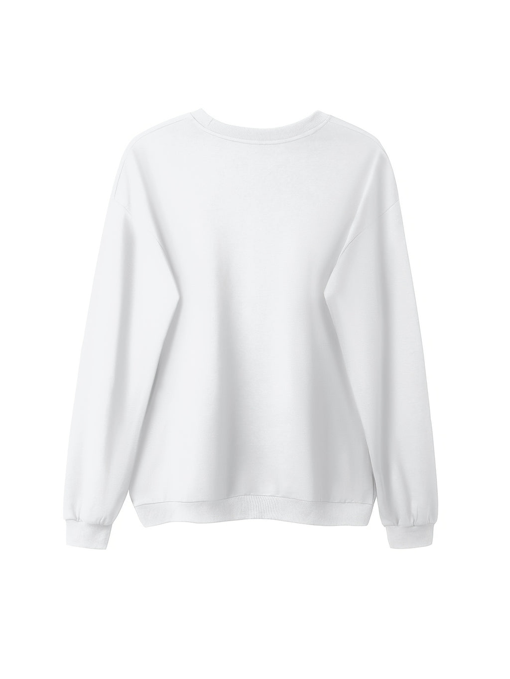 Pull grande taille, col rond, toucher naturel, chaleur d'hiver, vue de profil