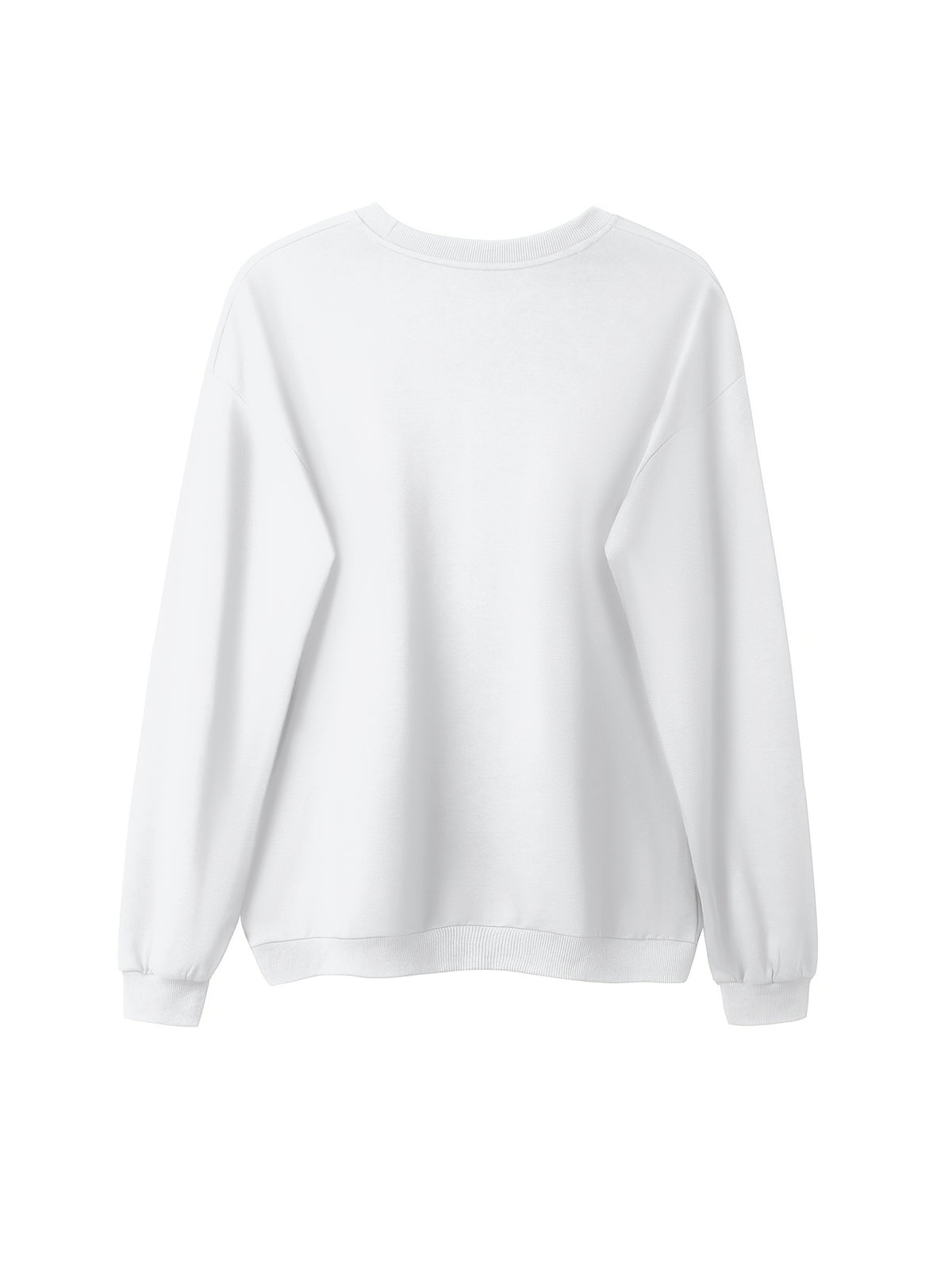 Pull grande taille, col rond, toucher naturel, chaleur d'hiver, vue de profil