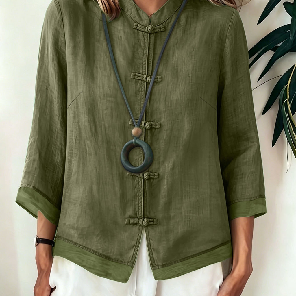Chemise grande taille, coupe ample, tombé fluide, tissu opaque