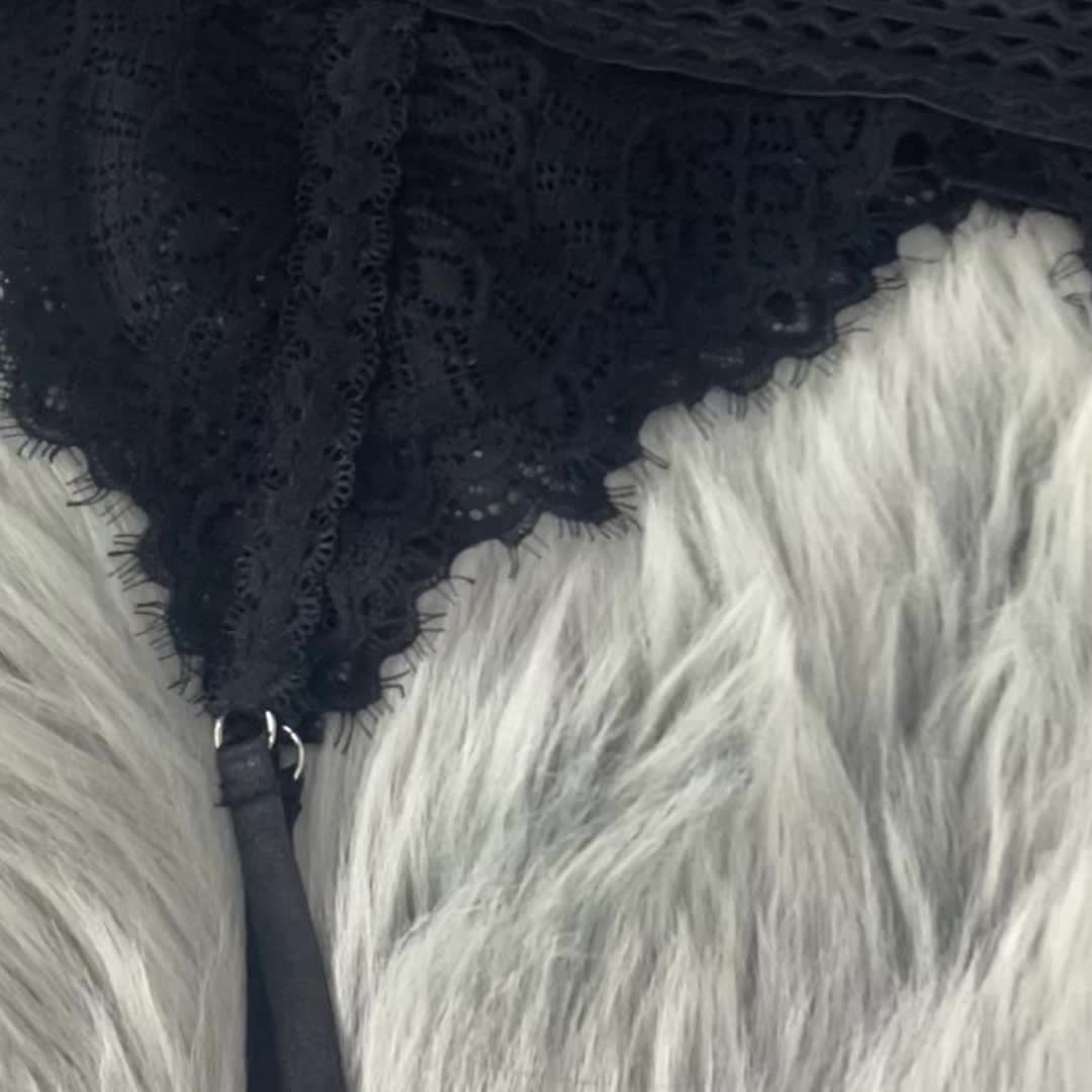 Collant grande taille en dentelle, visuel produit
