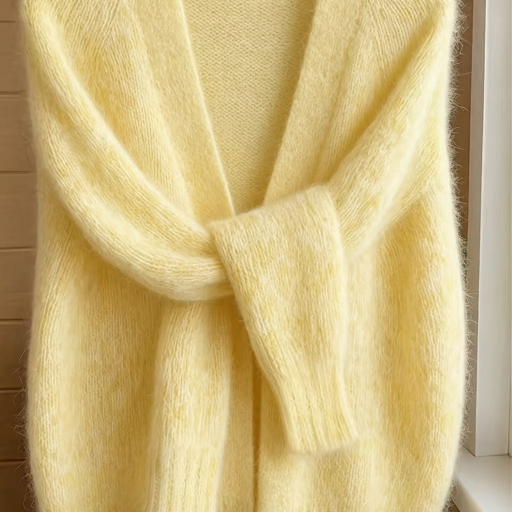 Top grande taille, coupe oversize, chaleur d'hiver, tissu opaque