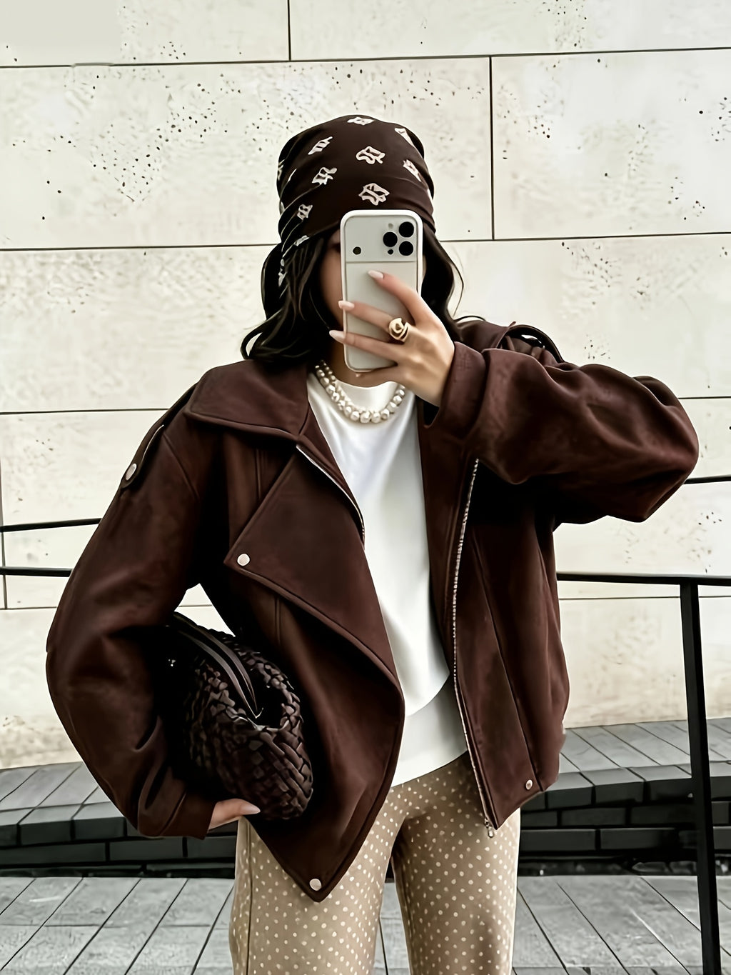 Veste grande taille, fermeture zippée, manches longues, chaleur d'hiver