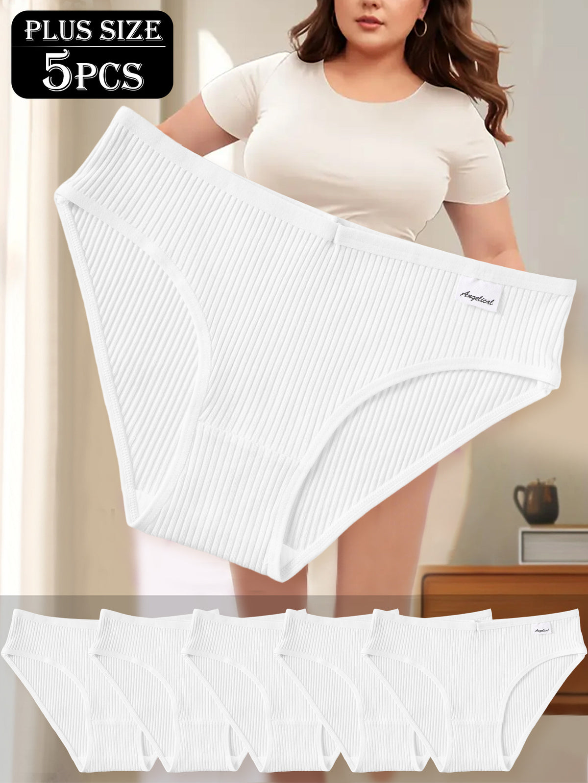 Ensemble grande taille, toucher naturel, détail du tissu