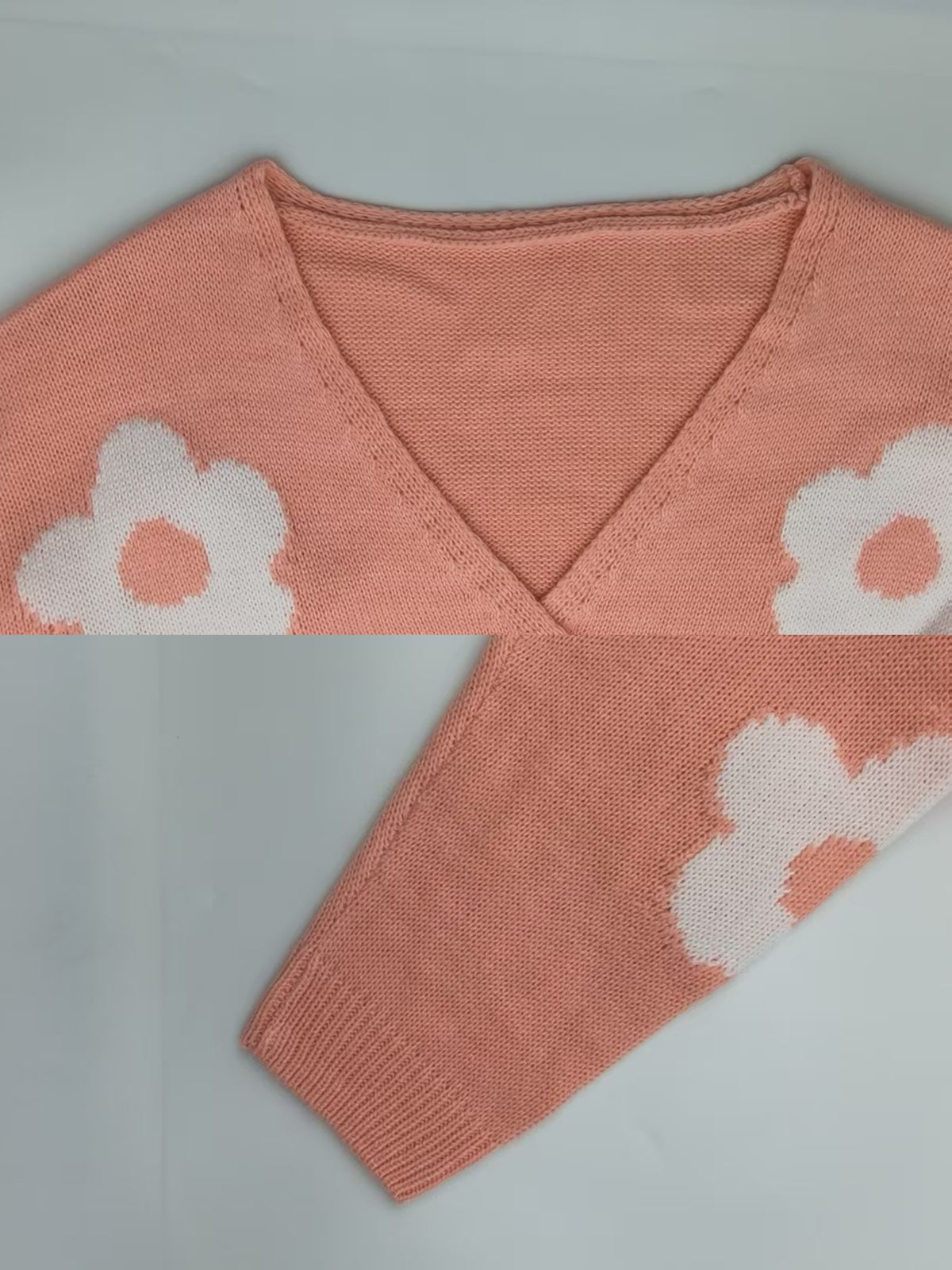 Pull grande taille, coupe oversize, toucher moelleux, détail du col