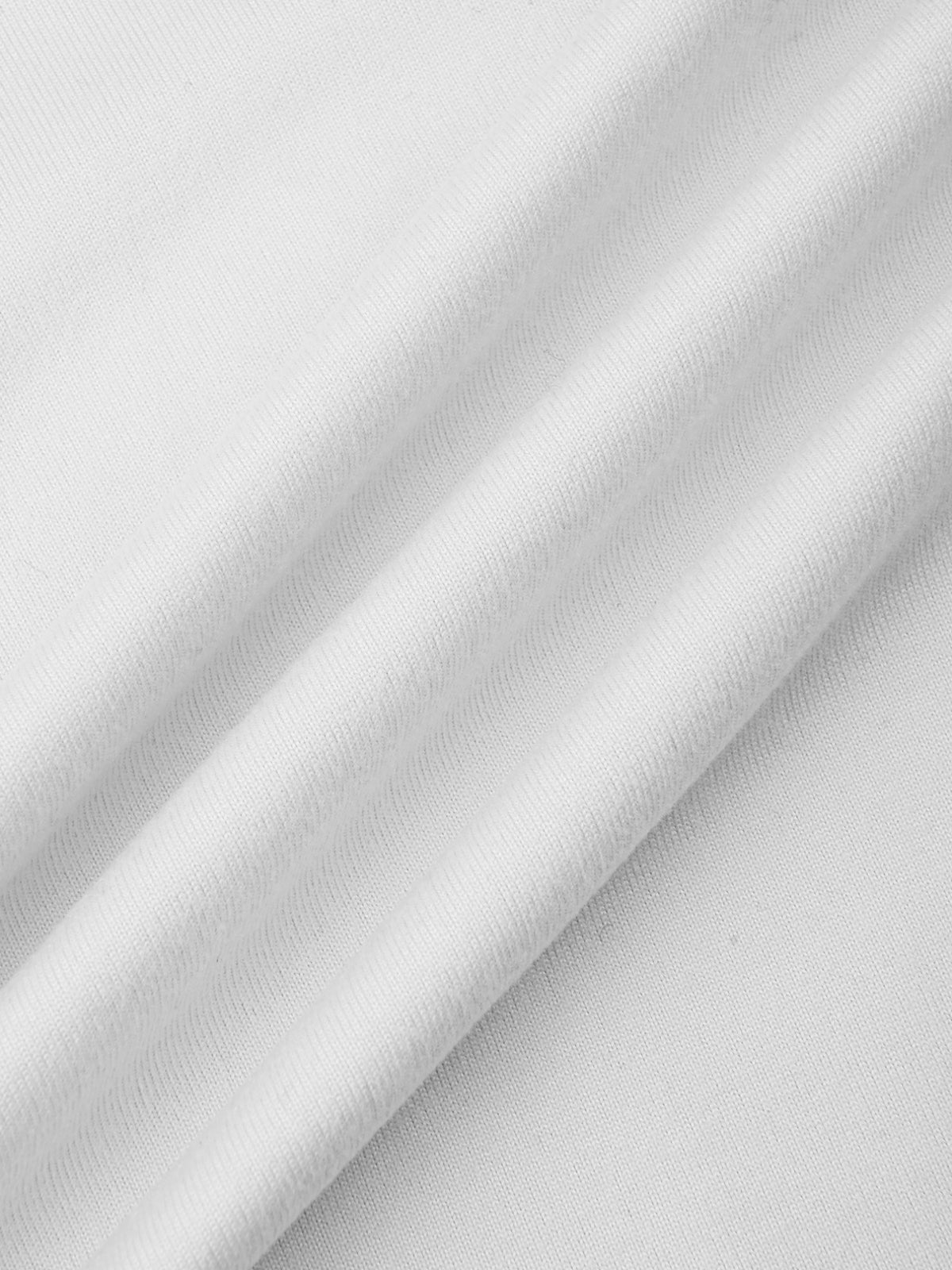 T-shirt grande taille, col rond, manches courtes, esprit décontracté, tissu opaque