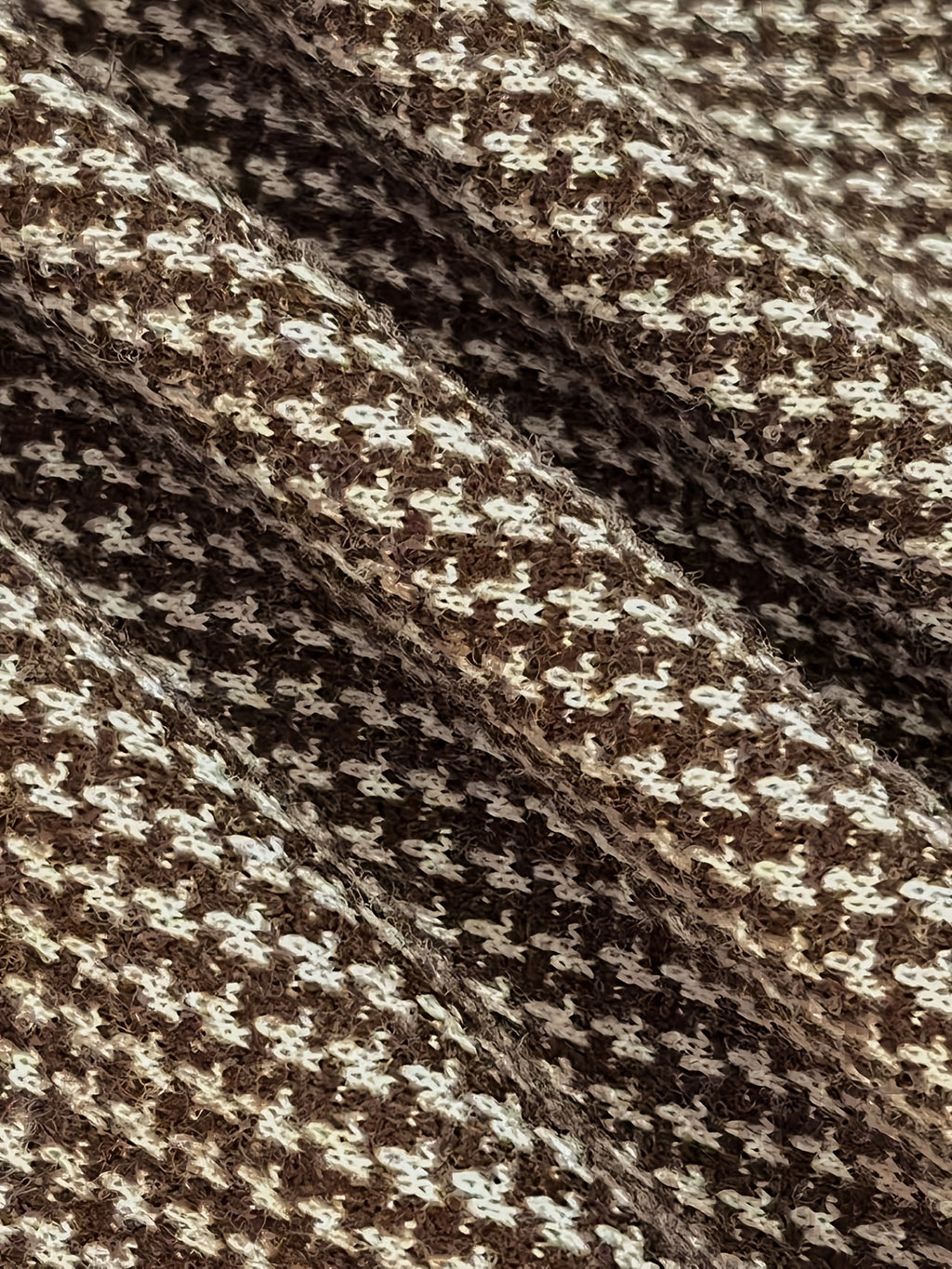 Blazer grande taille en tweed, vu de dos