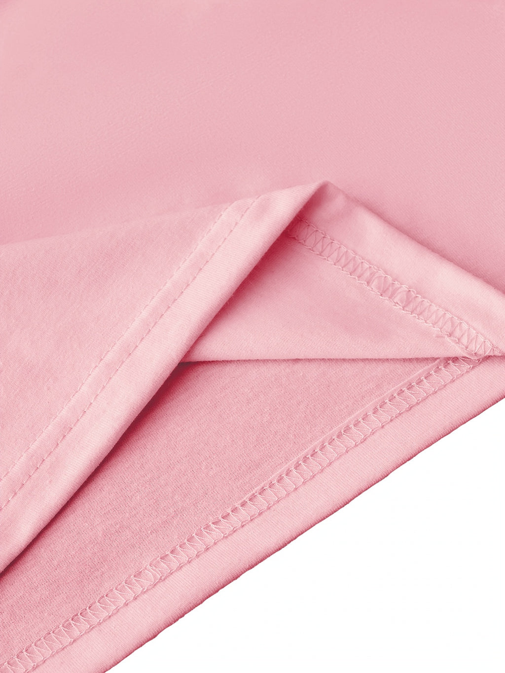 Top grande taille, col rond, manches courtes, toucher naturel, mise en situation