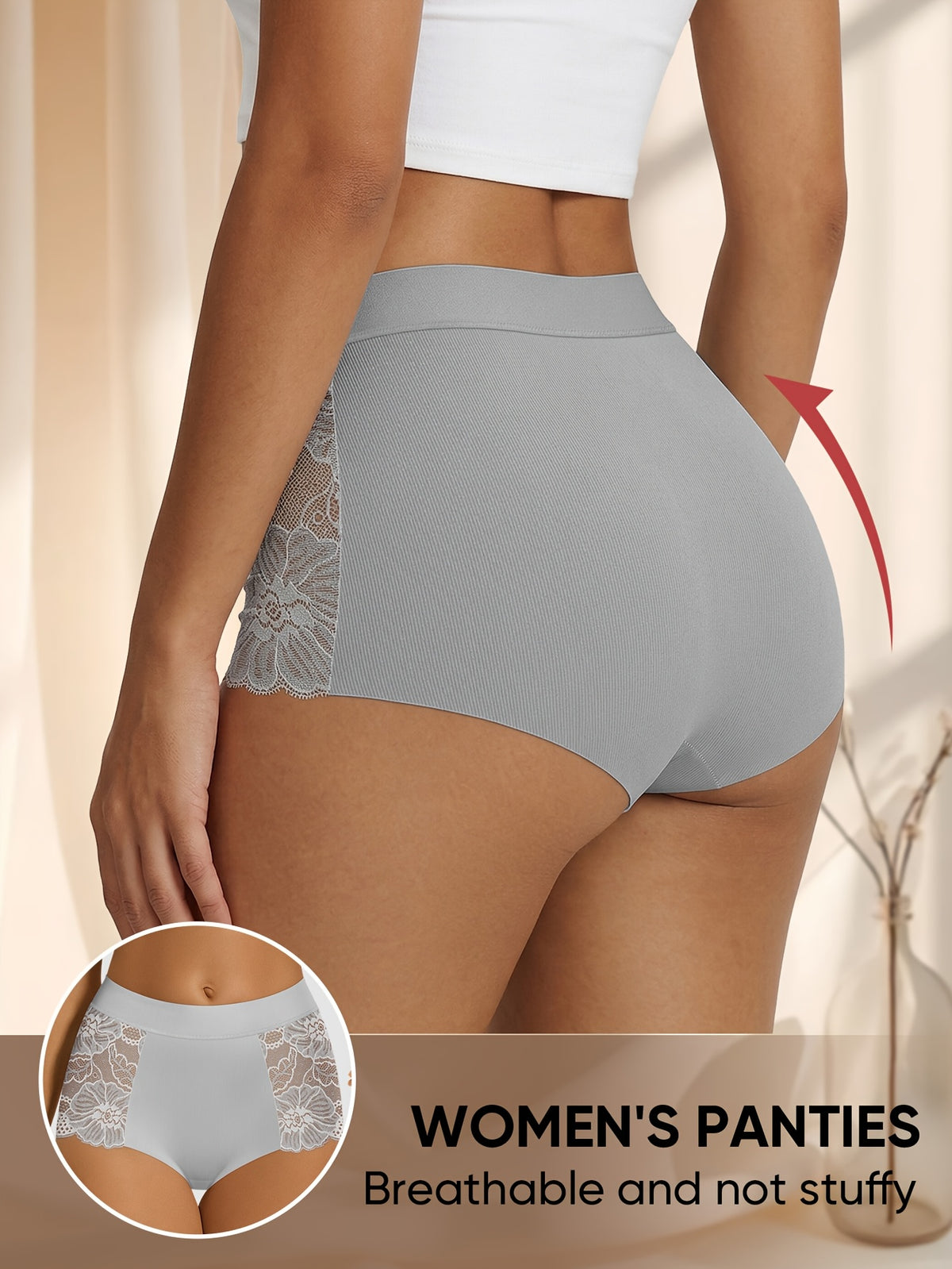 Ensemble grande taille, toucher naturel, effet gainant, porté de face