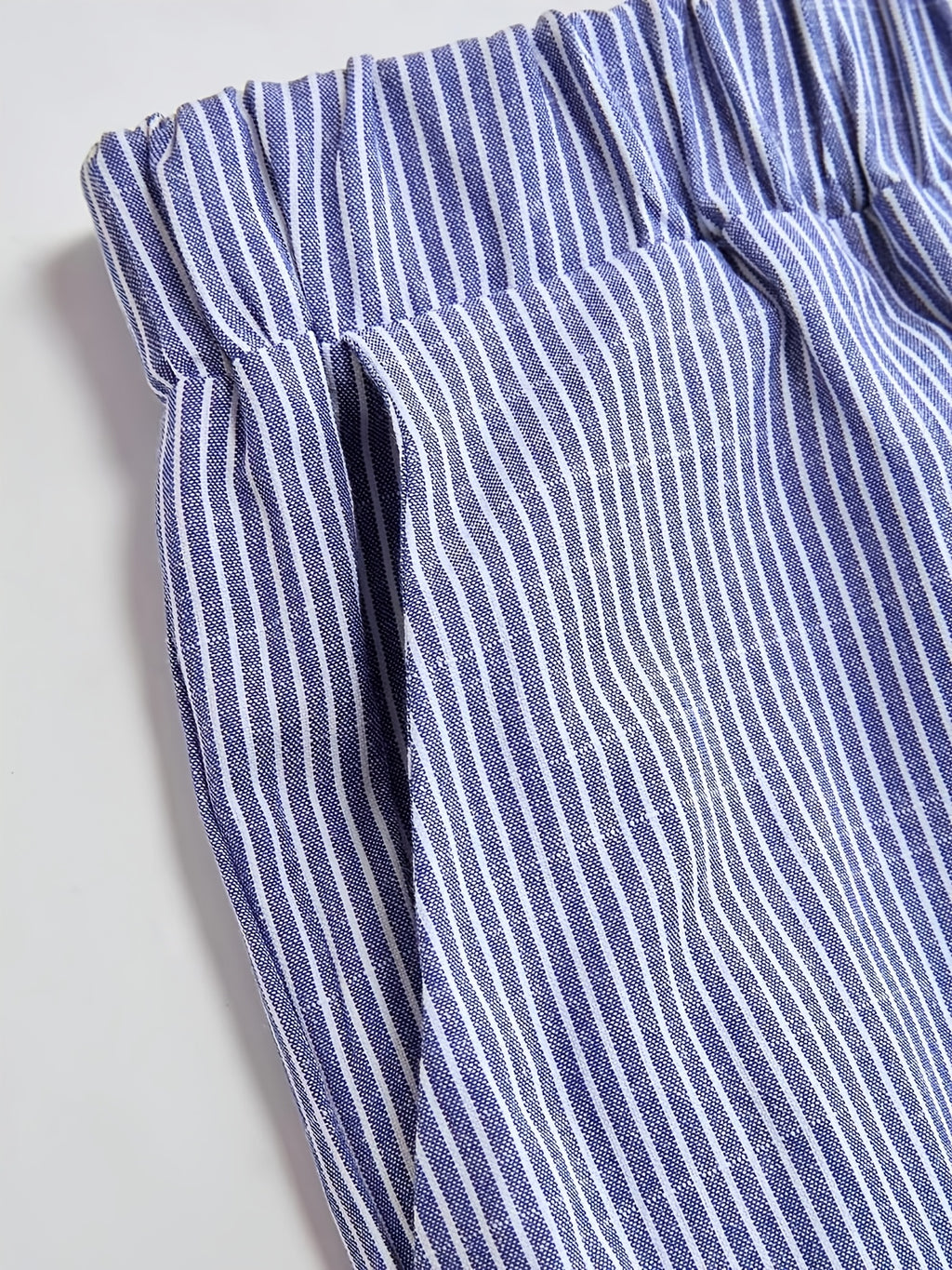 Pantalon grande taille, tissu opaque
