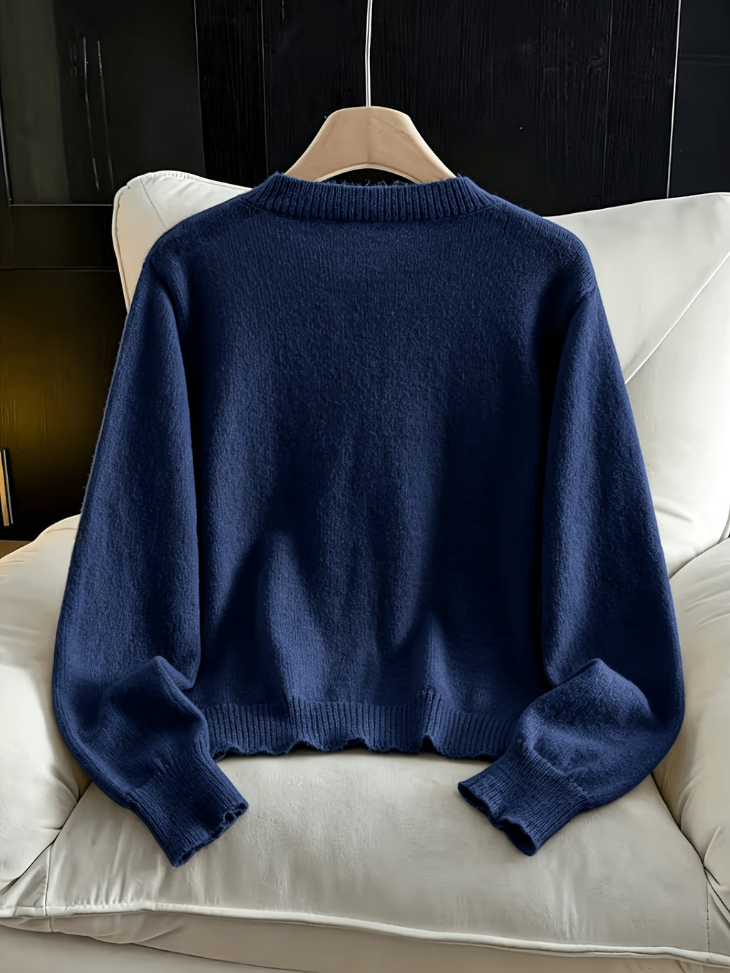 Pull grande taille à imprimé fleuri, coupe oversize, chaleur d'hiver, détail du tissu