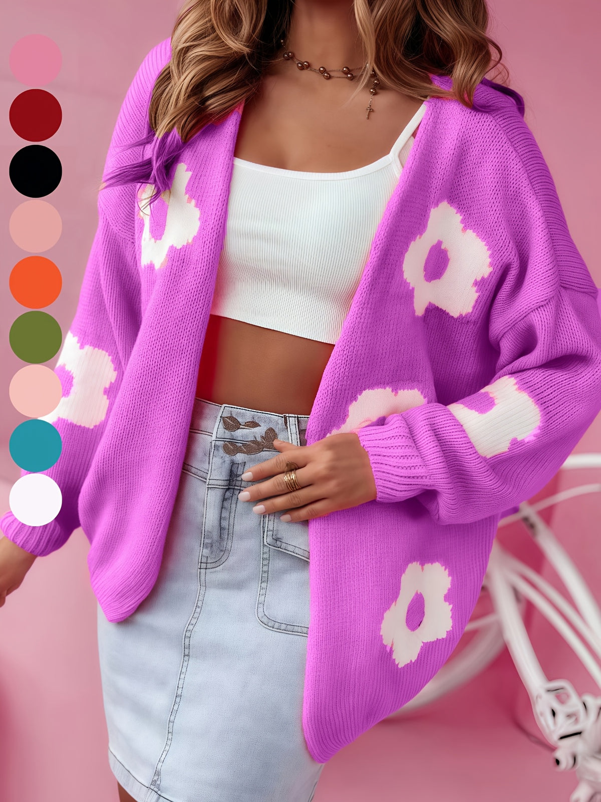 Pull grande taille, coupe oversize, toucher moelleux, visuel produit