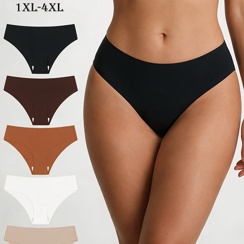 Culotte grande taille, allure élégante — matière : polyamide