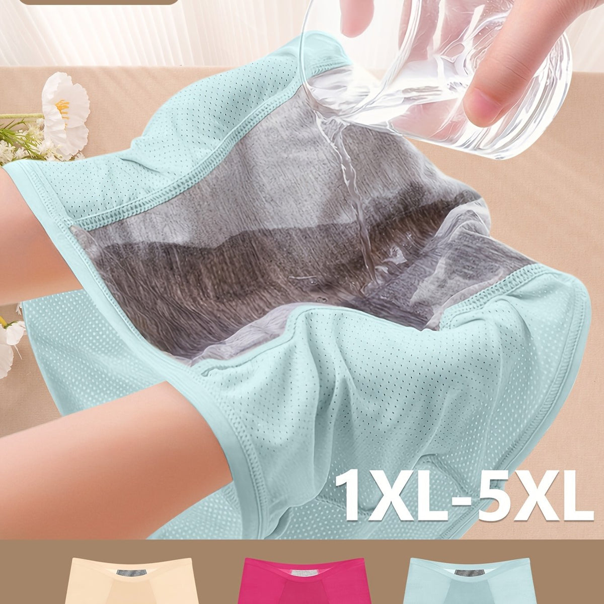 Culotte grande taille, effet gainant, allure élégante — matière : polyamide Image