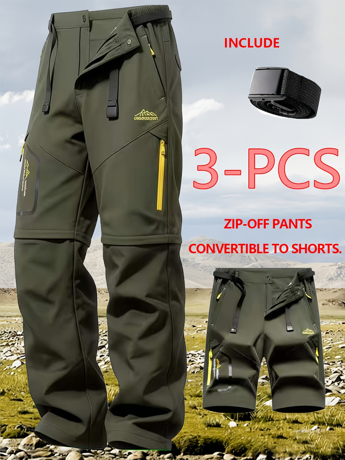 Pantalon grande taille, poches pratiques, tissu léger, mise en situation