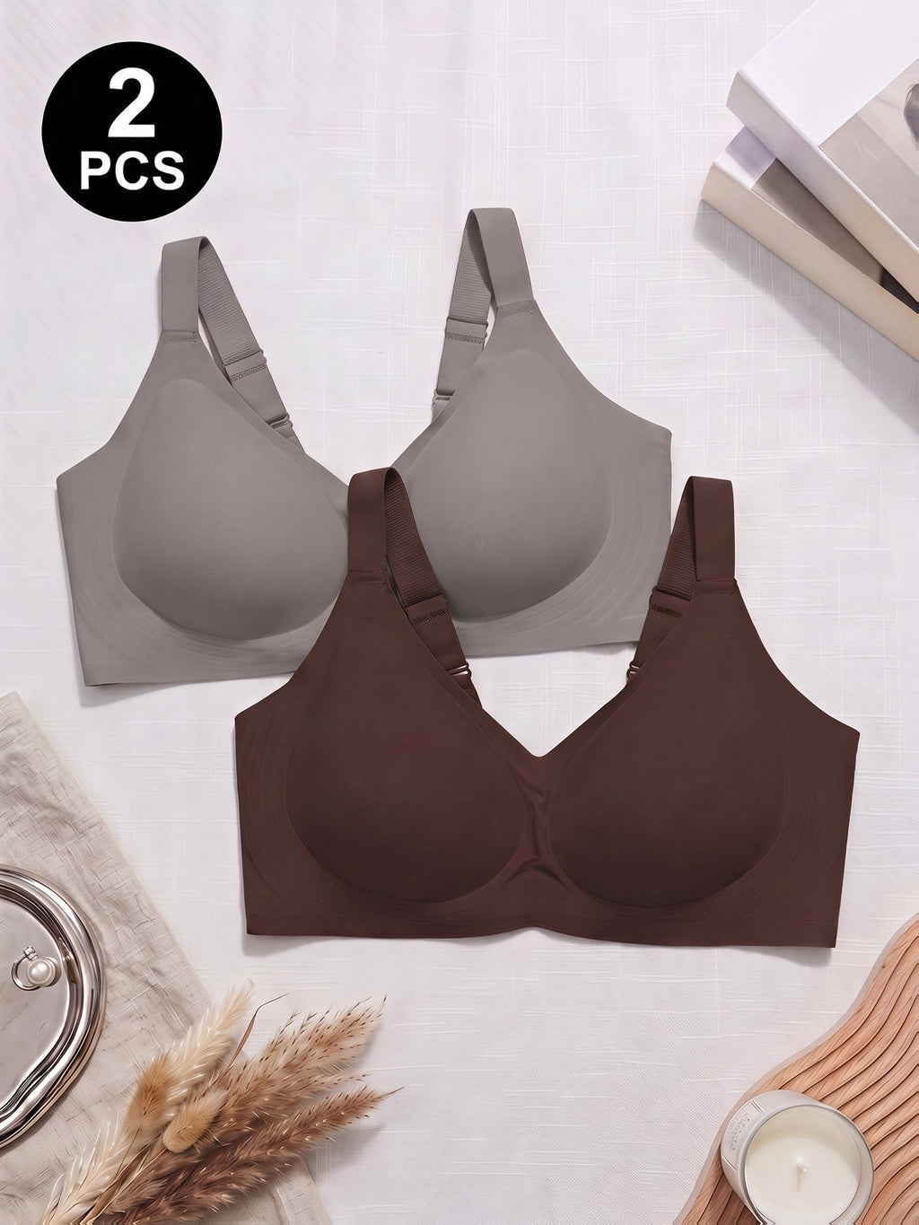 Soutien-gorge grande taille — Duo à coupole moulée, appui W
